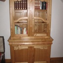 Bibliotheque merisier