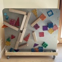 Mini cuisine / parcours de billes aimanté