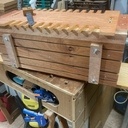 Support pour peigne a queue darronde