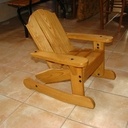 Fauteuil à bascule pour enfant