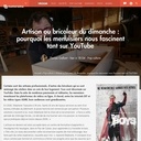 Bois et YouTube