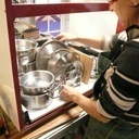 Casserolier , façon vieille cuisinière