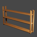 Étagère pour livre de poche ou manga