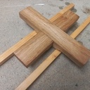 Desous de plat en assemblage à mi-bois