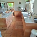 Une cuisine en platane