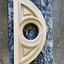 Maquette d’imposte cintrée