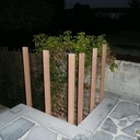 Rampe d'escalier extérieur en bankirai (2008)