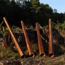 Didgeridoos hexagonaux