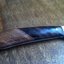 Couteau manche noyer
