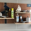 Elle a toute se place dans la salle de bains