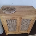 Buffet tropical et tressage pandanus