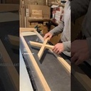 Taille des branches d'une petite croix (< 45°)
