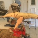 Sculpture d’une baleine à bosse.