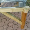 Support de cuve de récupération d'eau de pluie