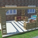 Pergola en palette (2017)