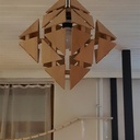 Plafonnier octaèdre