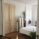 Grandes portes de placard - Et petite astuce de faux ravancement de moulure