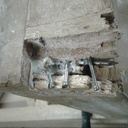 Restauration d'un pied de chaise.