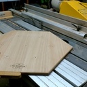 Fausse équerre en Châtaignier