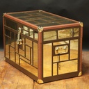 Malle laiton   Hommage  pour les 200 ans  de la  naissance de Louis