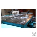 Atelier en cours d'aménagement