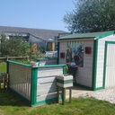 Abri de jardin avec petite terrasse 2014-2015