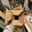 Table basse chêne massif