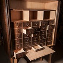 Meuble d'apothicaire