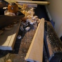 mise en forme de la clé au rabot