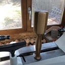 Un maillet en deux bois