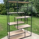 Bibliotheque Bois / Metal