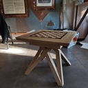 Échiquier en arrêtier simple