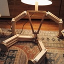 Lampe bonhomme articulé