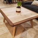 Table de salon, Noyer & Erable