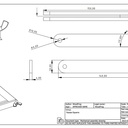 Fausse équerre en Châtaignier