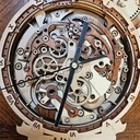 Horloge bois heure et marées