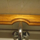 Tablette de lavabo échancrée