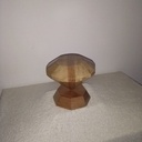 Diamant en chêne et sipo