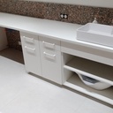 Meuble de salle de bain mélaminé