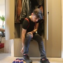 Placard d'entrée avec banc intégré