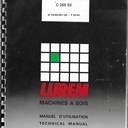 Manuel d'utilisation Lurem C 260 S2