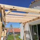 Pergola sur mesure en douglas