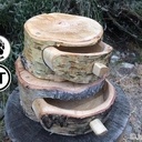 Fabrication d'un tiroir dans une bûche