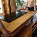 Plan de travail pour ilot central