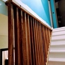 Placards sous escalier et claustras