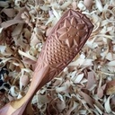 Cuillère en pommier de 30 ans