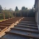 Mes calles sont en bois exotique pour éviter le pourrissement si l'eau stagnerait .