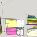 Liste et plan de coupe des pièces