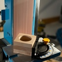 Socle pour porte filtre de machine à café