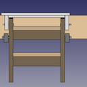 Plan de desserte de scie de chantier